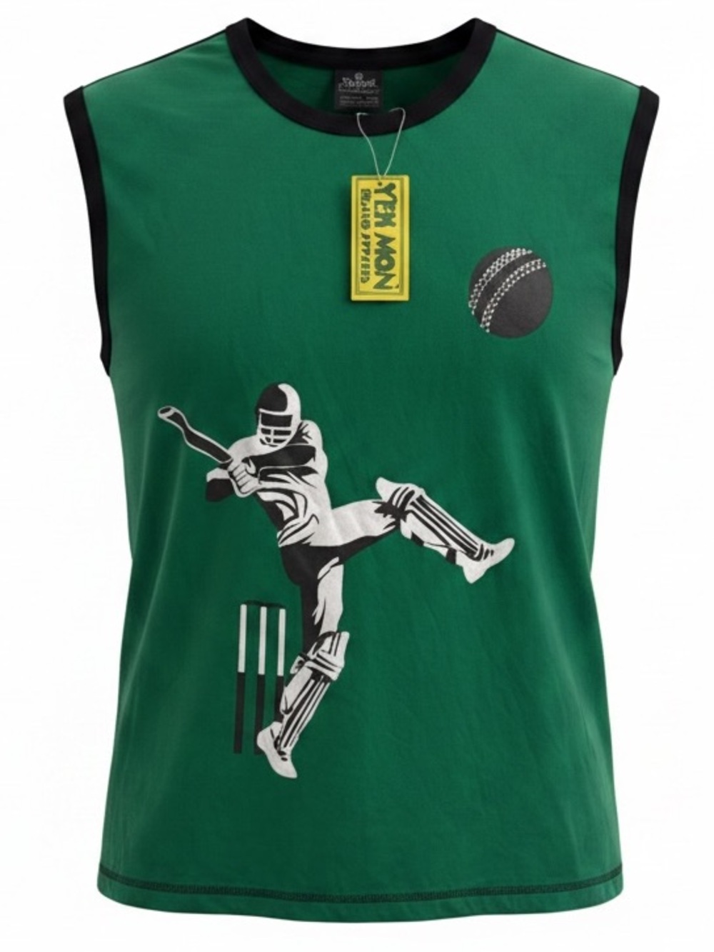 Yeh Mon Cricket Men's Tank Top Tee Shirt